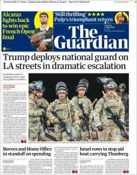 Portada de The Guardian (United Kingdom)