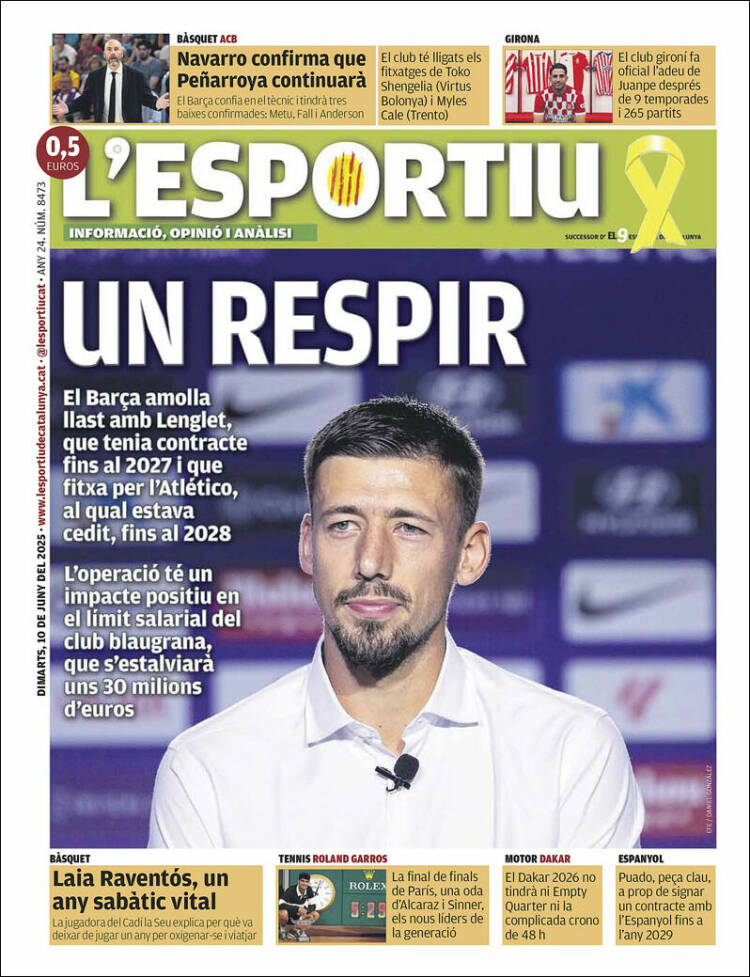 Portada de L'Esportiu (España)