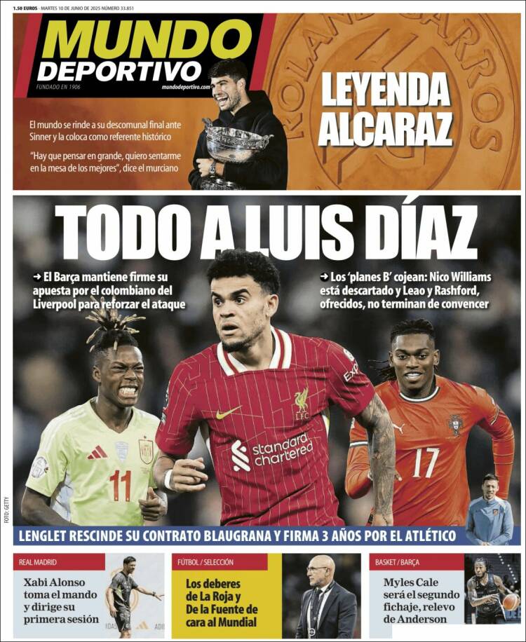 Portada de Mundo Atlético (España)