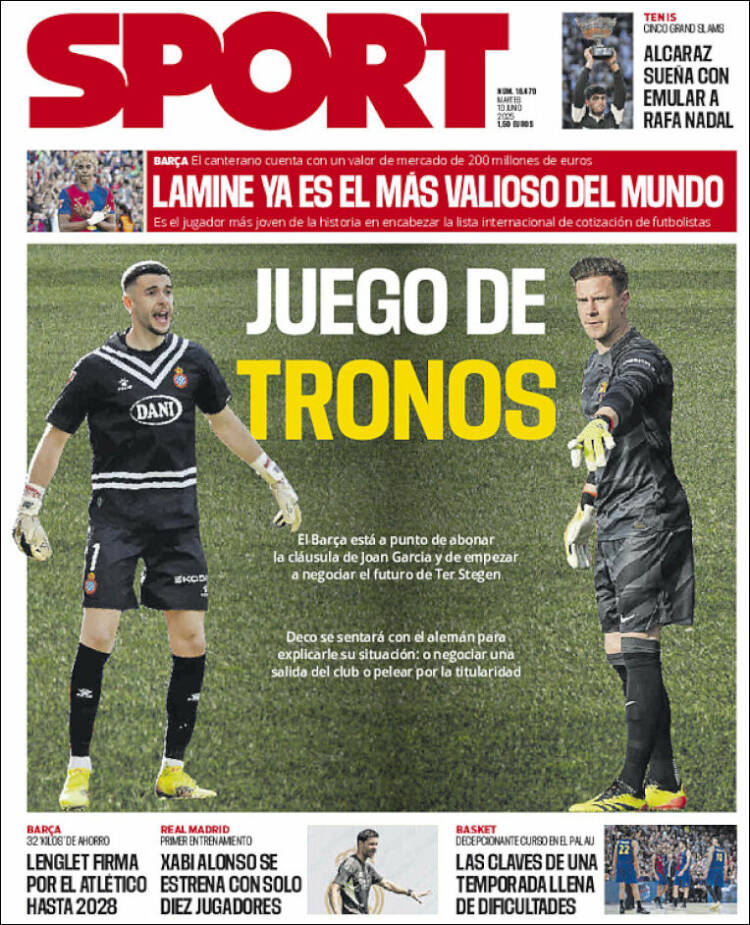 Portada de Sport (España)