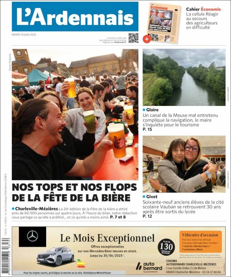 Portada de L'Ardenais (Francia)
