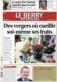 Portada de Berry Republicain (Francia)