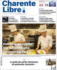 Portada de Charente Libre (Francia)