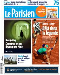 Portada de Le Parisien (Francia)