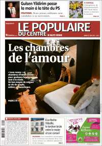 Portada de Le Populaire du Centre (Francia)
