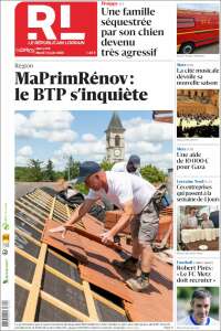 Portada de Le Republicain Lorrain (Francia)