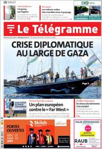 Portada de Télégramme (Francia)