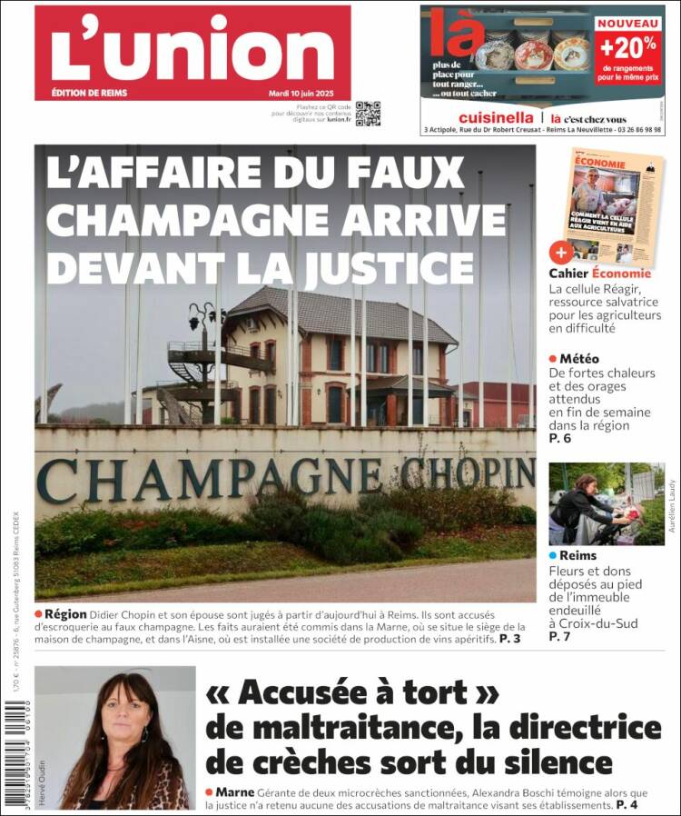 Portada de L'Union (France)