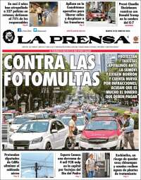 Portada de La Prensa (México)