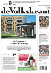 Portada de De Volkskrant (Países Bajos)