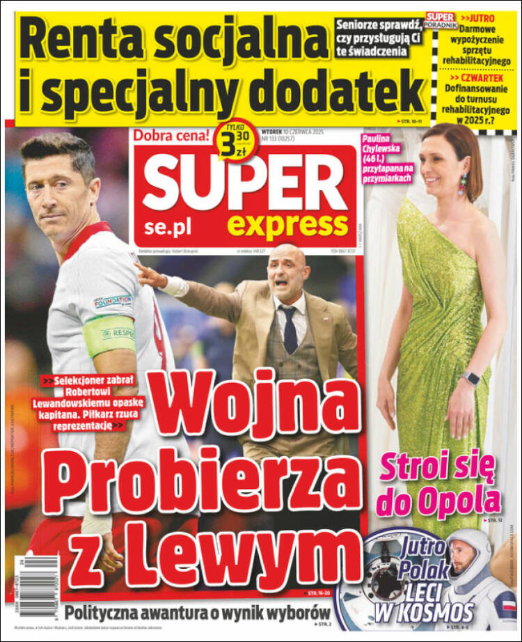Portada de Super Express (Polonia)