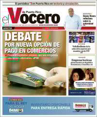 Portada de Vocero (Puerto Rico)