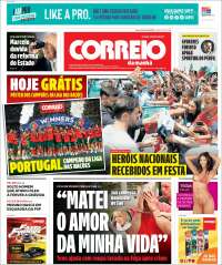 Portada de Correio da Manhã (Portugal)