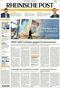 Portada de Rheinische Post (Alemania)