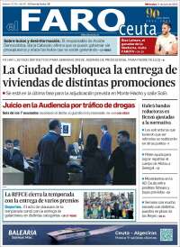 Portada de El Faro de Ceuta (España)
