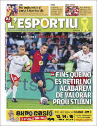 Portada de L'Esportiu : Girona (España)