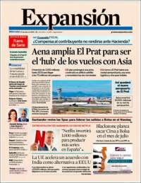 Portada de Expansión (España)