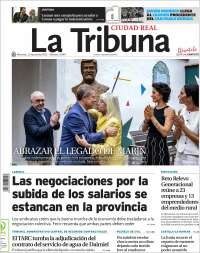 Portada de La Tribuna de Ciudad Real (España)