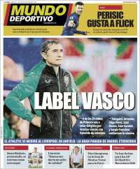 Portada de Mundo Deportivo Bizkaia (España)