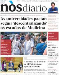 Portada de Nòs Diario (España)