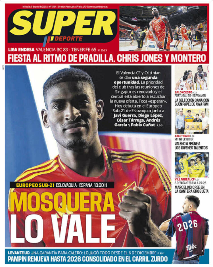 Portada de Superdeporte (España)