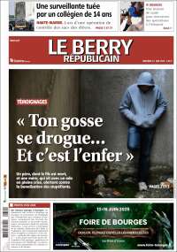 Portada de Berry Republicain (Francia)