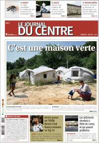 Portada de Le Journal du Centre (Francia)