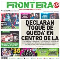 Portada de Frontera (Mexico)