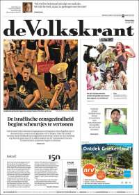 Portada de De Volkskrant (Países Bajos)