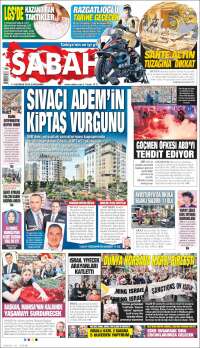 Portada de Sabah (Turquía)