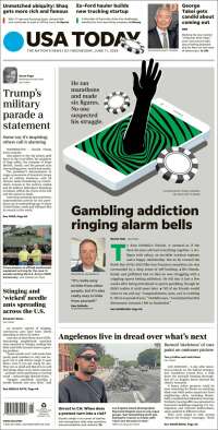 Portada de USA Today (USA)