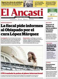 Portada de El Ancasti (Argentina)