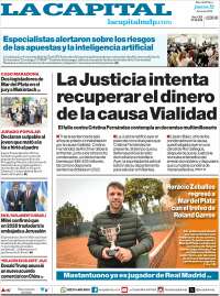 Portada de Diario La Capital - Mar del Plata (Argentina)