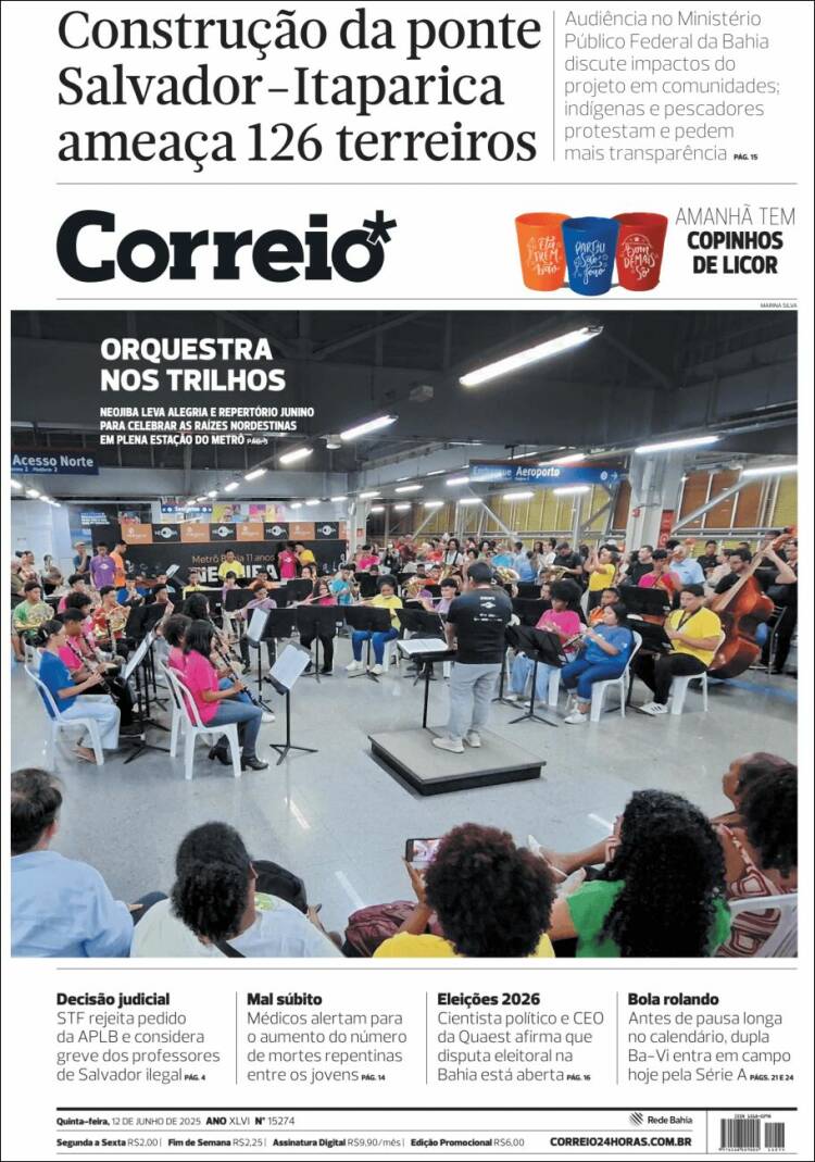 Portada de Correio* (Brasil)