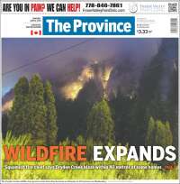 Portada de The Province (Canadá)