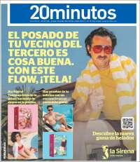 Portada de 20 Minutos - Madrid (España)
