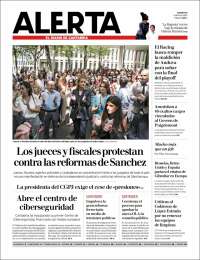 Portada de Alerta - El Diario de Cantabria (España)