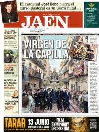 Portada de Diario Jaén (España)