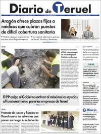 Portada de Diario de Teruel (España)