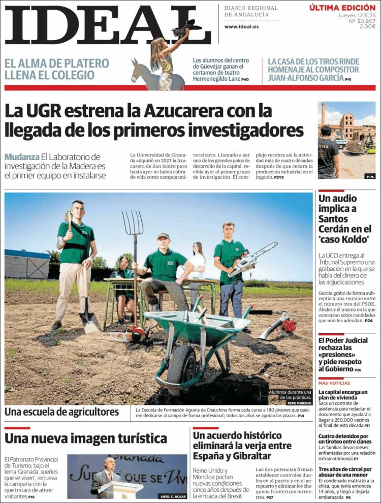 Portada de Ideal (España)