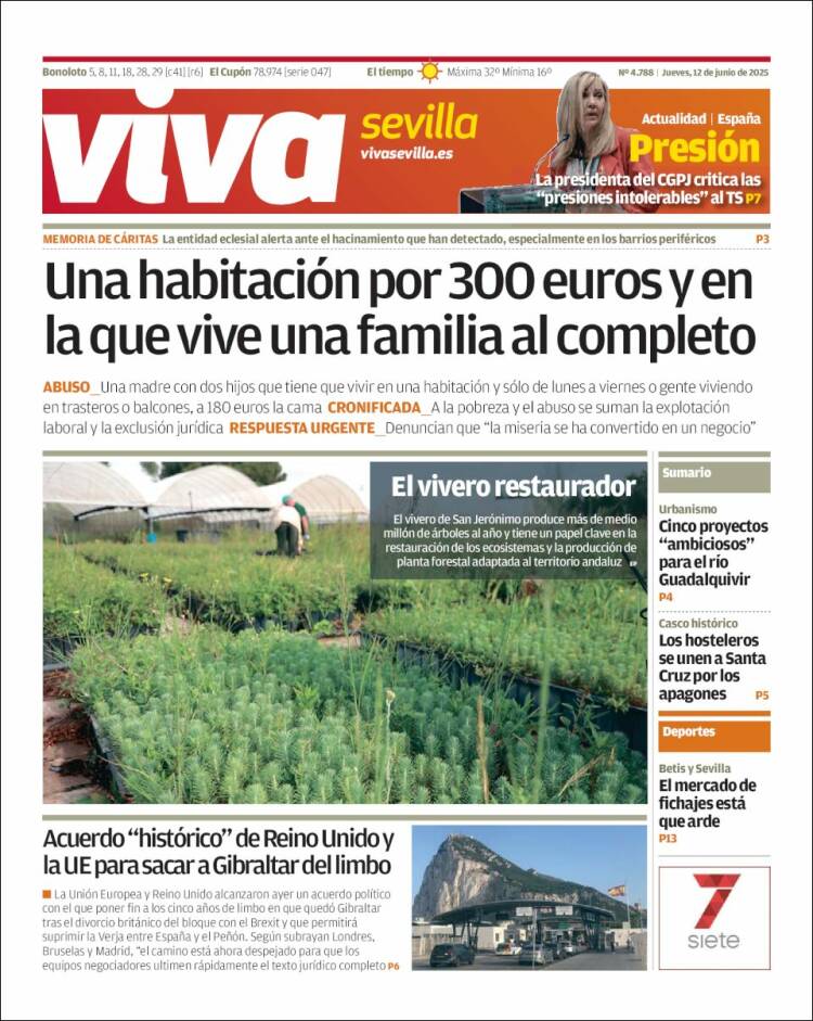 Portada de Viva Sevilla (Spain)