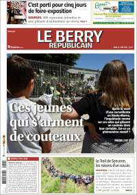 Portada de Berry Republicain (Francia)