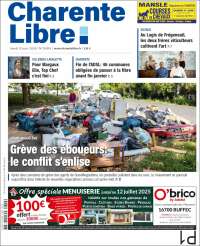 Portada de Charente Libre (Francia)