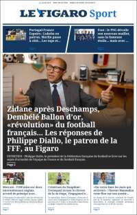 Portada de Le Figaro Sport (Francia)