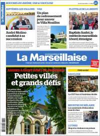 Portada de La Marseillaise (Francia)