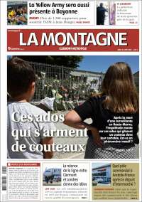 Portada de La Montagne (Francia)