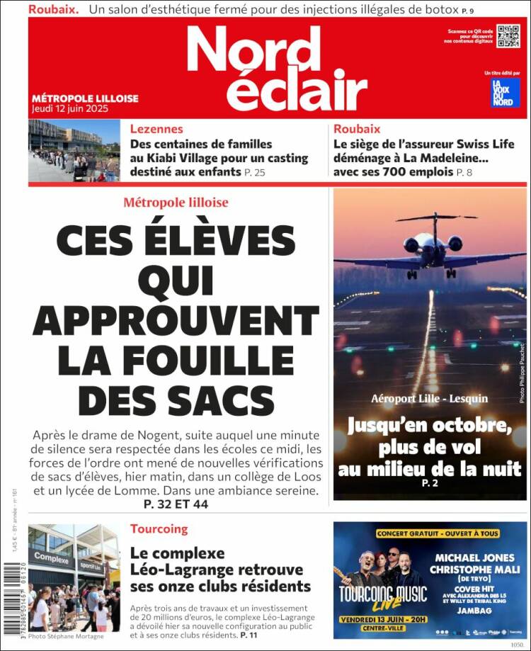 Portada de Nord Éclair (Francia)