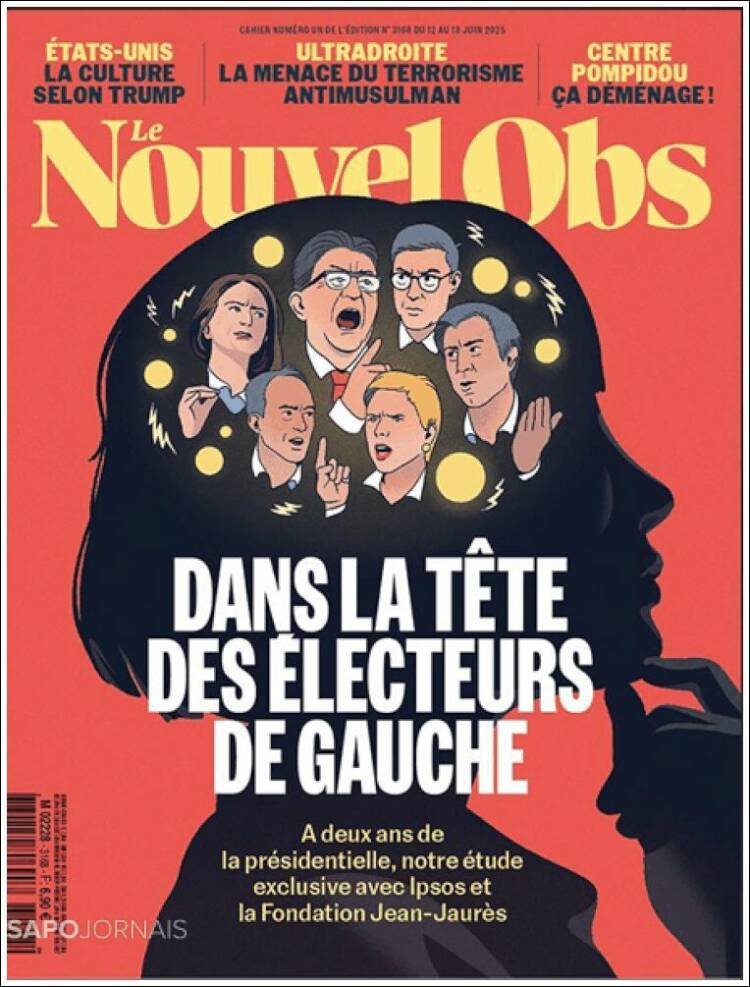 Portada de Le Nouvel Observateur (Francia)