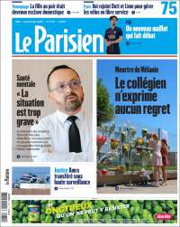 Portada de Le Parisien (Francia)