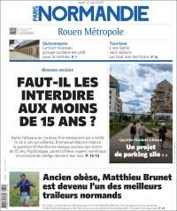 Portada de Paris Normandie (Francia)